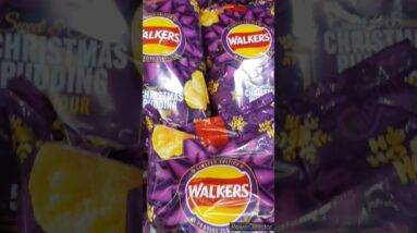 Limited edition festive season Walkers Crisp available in Aldi🥰😍 #viralshort #ytshorts #walkers
