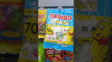 Haribo Gummy bear sweets variety🤩🥰 #trendingshorts #gummybear  #ytviralshortvideo #viralshort