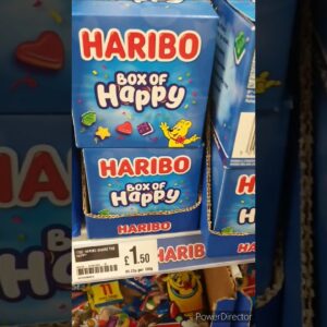 Haribo Gummy bear sweets variety Box 🥰😍 #trendingshorts #gummybear #ytviralshorts #youtubeshorts