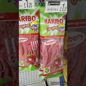 Haribo Gummy bear laces variety🥰😍 #trendingshorts #gummybear #haribo #ytshorts #ytviralshorts