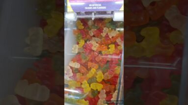 Gummy bear sweets variety in candy shop😍🥰 #trendingshorts #gummybear #trendingviralshorts