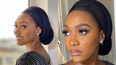 Quick and easy way to tie a jersey scarf