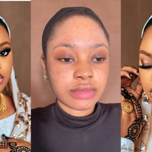 Northern Nigerian bridal makeup tutorial | makeup tutorial