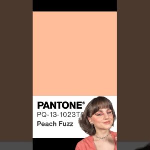Pantone 2024 Peach Fuzz makeup tutorial 🍑