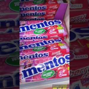 Mentos variety Berry Mix flavour🤩😍 #trendingviralshorts #gummybear #trendingshorts #trending