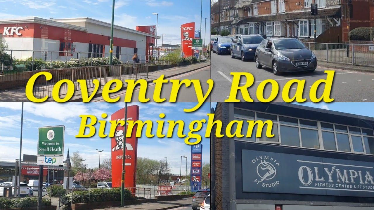 Driving Around Coventry Road, Small Heath, Birmingham 2024 A