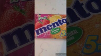 Mentos fruit from candy shop packing open🤩 #trendingviralshorts #trendingshorts #trending #gummybear