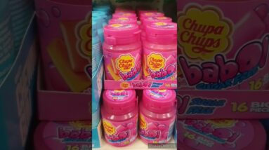 Chupa Chups bubble variety in candy shop1😍😬 #trendingviralshorts #trendingshorts #trending #sweets