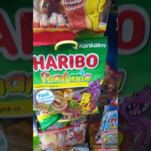 Haribo Gummy Bear Sweets Variety in Candy shop🤩😍 #trendingviralshorts #trendingshorts #gummybear