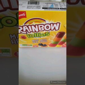 Rainbow Lollies pack opening satisfying🤩😍 #trendingviralshorts #trendingshorts #trending #gummybear