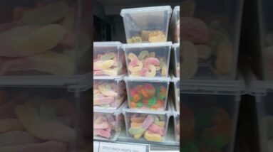 Gummy Bear sweets variety in candy shop😍🤩 #trendingviralshorts #trendingshorts #gummybear #trending