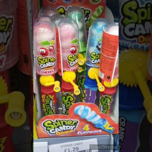 Spinner Candy variety in candy shop😍🤩 #trendingviralshorts #trendingshorts #gummybear #trending