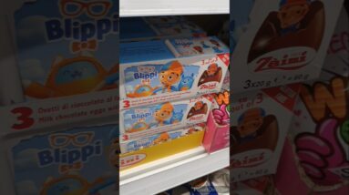 Zaini Blippi surprise egg variety in candy shop🤩😍 #trendingviralshorts #trendingshorts #trending