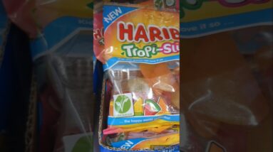 Haribo Gummy bear sweets variety in candy shop🤩 #trendingviralshorts #trendingshorts #trending