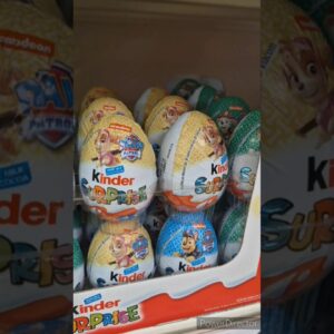 Kinder surprise chocolate Egg variety in Candy Shop🤩 #trendingviralshorts #trendingshorts #trending