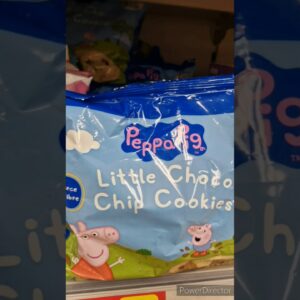 Peppa pig Choco chip cookies in candy shop🤩 #trendingviralshorts #trendingshorts #trending