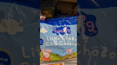 Peppa pig Choco chip cookies in candy shop🤩 #trendingviralshorts #trendingshorts #trending