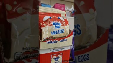 Milky bar mini eggs in candy shop🤩 #trendingviralshorts #trendingshorts #trending