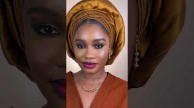 Beautiful birthday makeup transformation