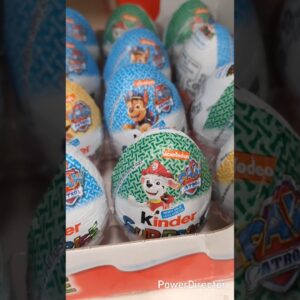 Paw patrol Kinder surprise Egg variety in Candy Shop😍 #trendingviralshorts #trendingshorts #trending