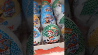 Paw patrol Kinder surprise Egg variety in Candy Shop😍 #trendingviralshorts #trendingshorts #trending