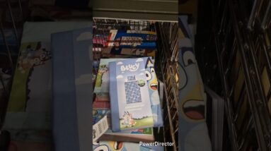 Bluey bed sheet variety in Aldi😍 #trendingshorts #trendingviralshorts #trending