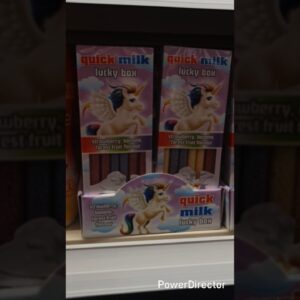 Unicorn milk shake bites variety in candy shop 😍 #trendingviralshorts #trendingshorts #trending